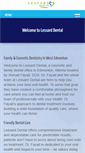 Mobile Screenshot of lessarddental.com